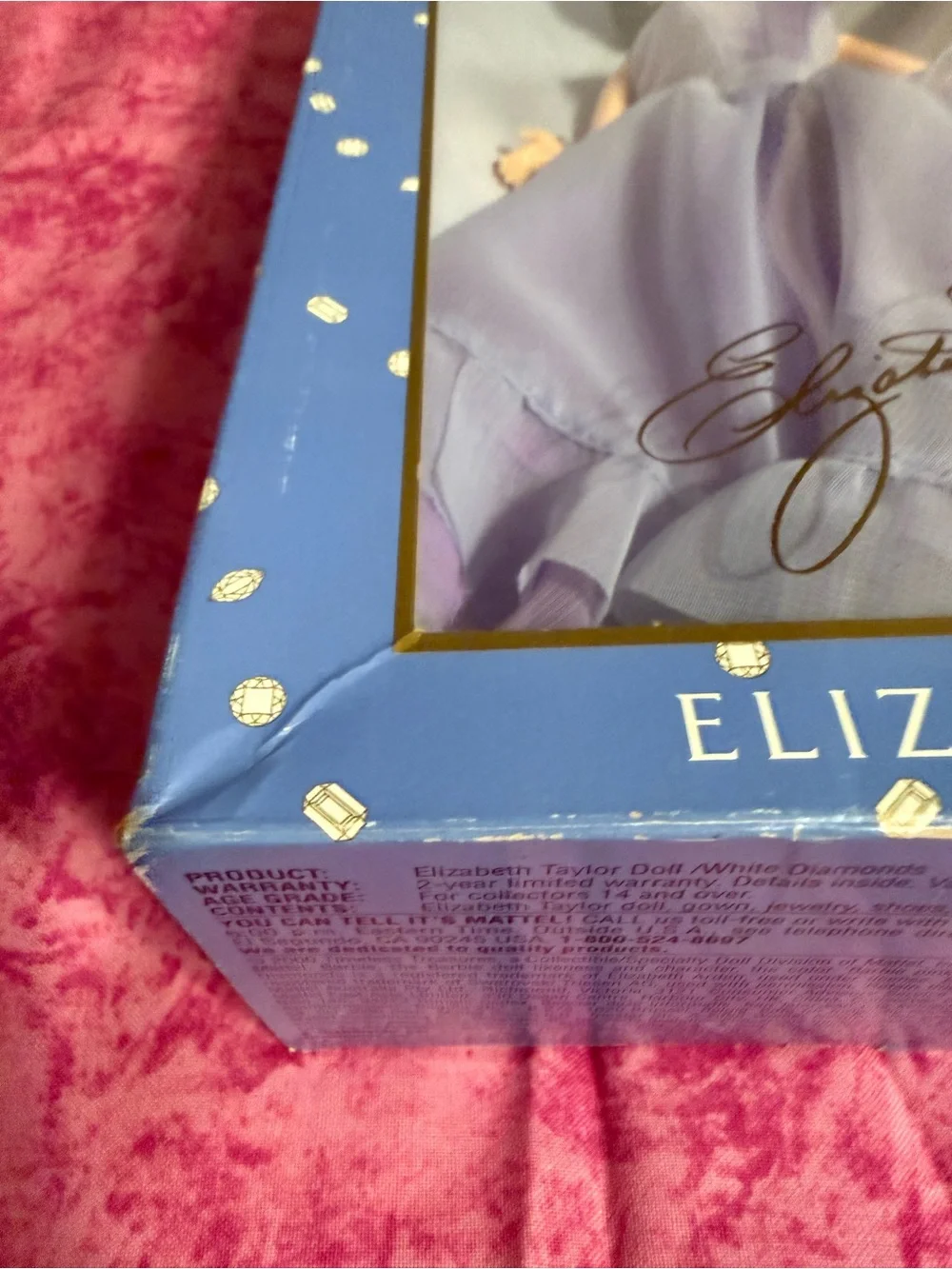 2000 Timeless  Treasures ~Elizabeth Taylor~ Doll White Diamonds Special Ed NRFB